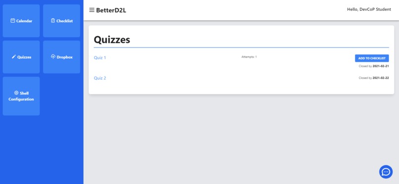 BetterD2L – screenshot 2