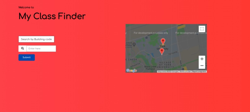 Yorku Map Finder – screenshot 1