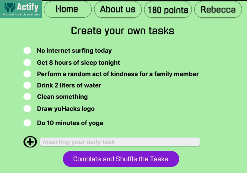 Actify – screenshot 7