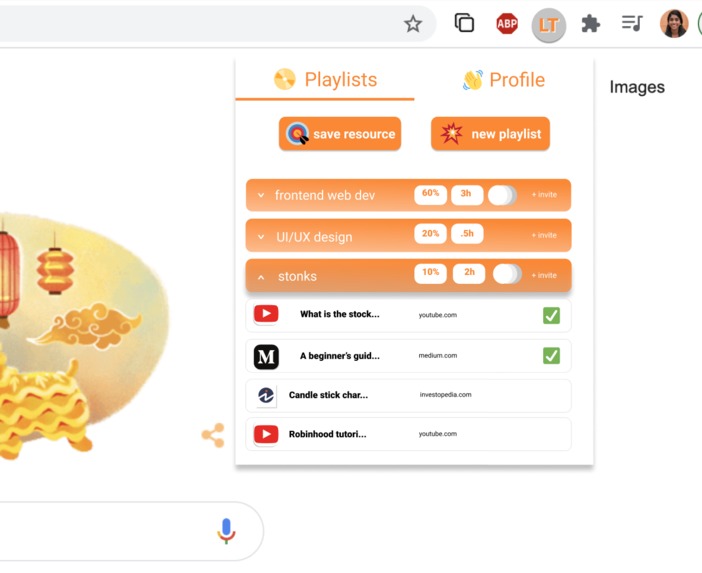Ako Chrome Extension – screenshot 1