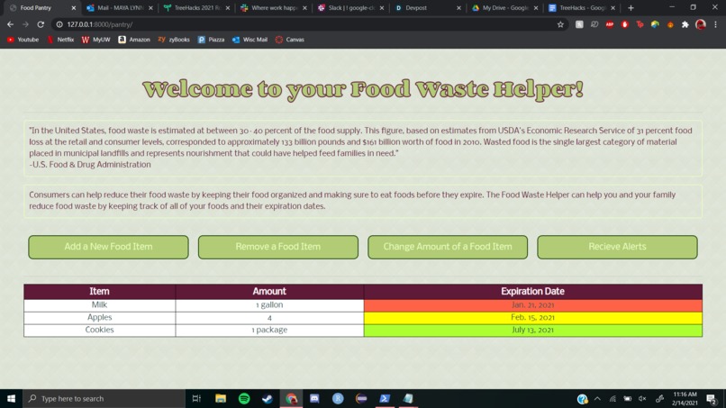 Food Waste Helper – screenshot 1