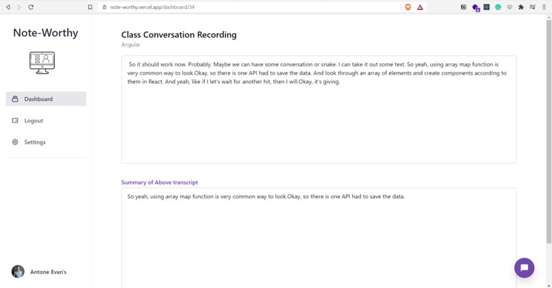 Note-worthy – screenshot 6