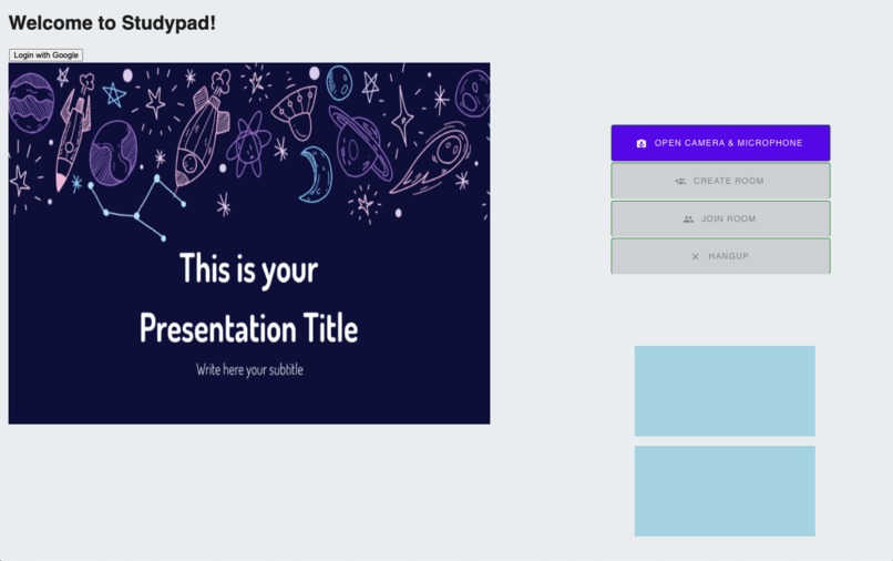 Studypad – screenshot 1