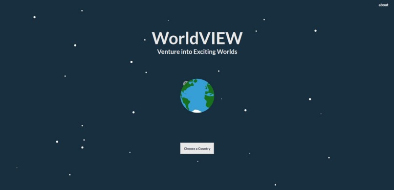 WorldVIEW – screenshot 1