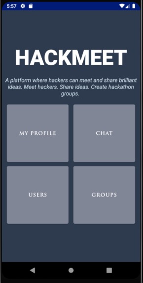 HackMeet – screenshot 1