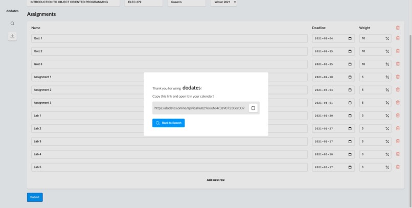 doDates – screenshot 6