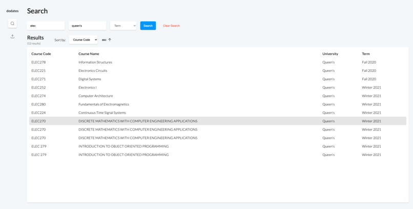 doDates – screenshot 3