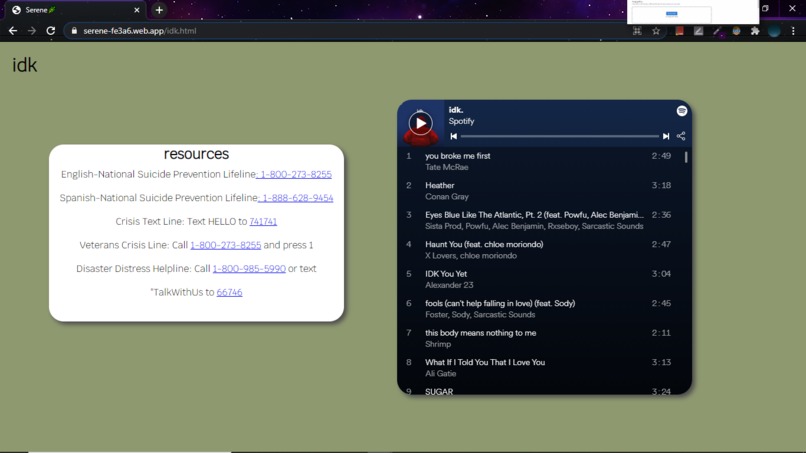 Serene – screenshot 2