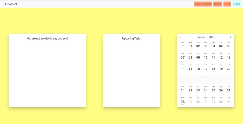 EduConnect – screenshot 2