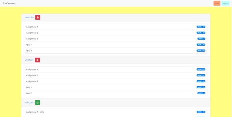 EduConnect – screenshot 3