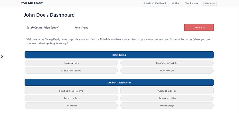 College Ready – screenshot 1