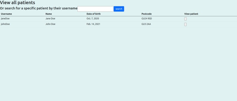 HealthRepo – screenshot 6