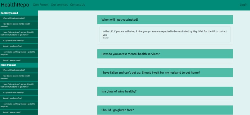 HealthRepo – screenshot 8