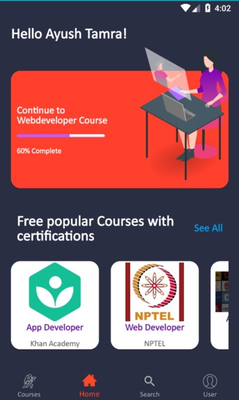 Smart Edu App – screenshot 1