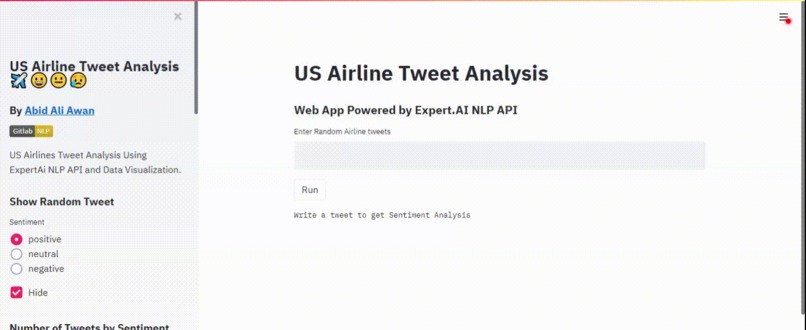 Airline Tweets NLP – screenshot 1