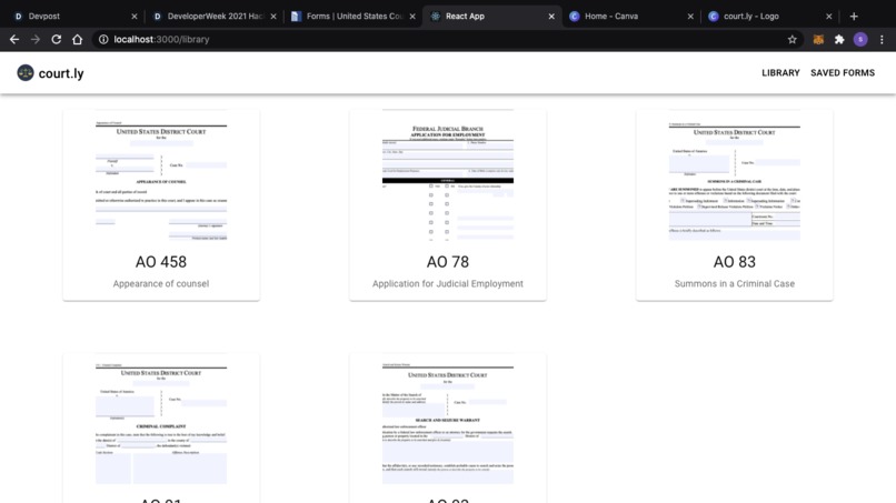 court.ly: court forms made simple – screenshot 3