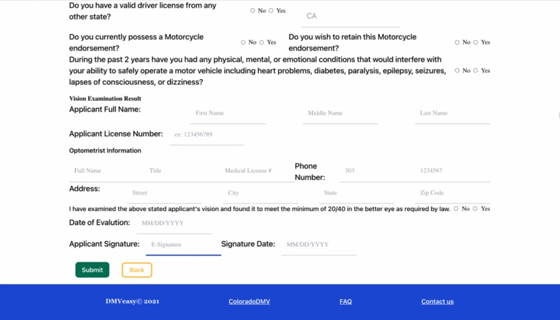 DMVeasy – screenshot 3