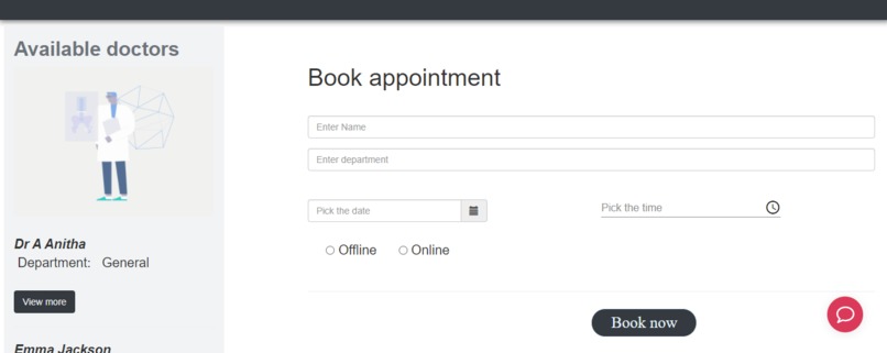 HealthAtHome – screenshot 2