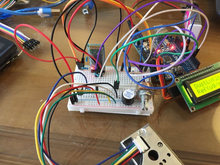 Air Pollution Alarm and Removal System – screenshot 1