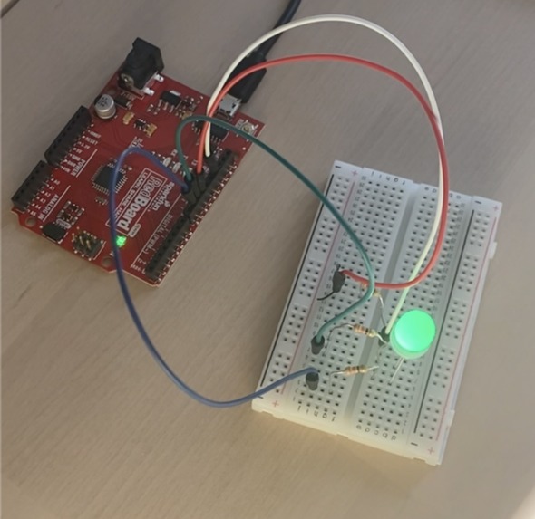 Sentiment Analysis with Arduino Lights – screenshot 3