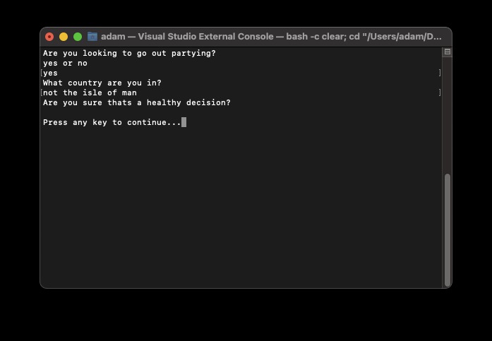 Party Health Tester – screenshot 1