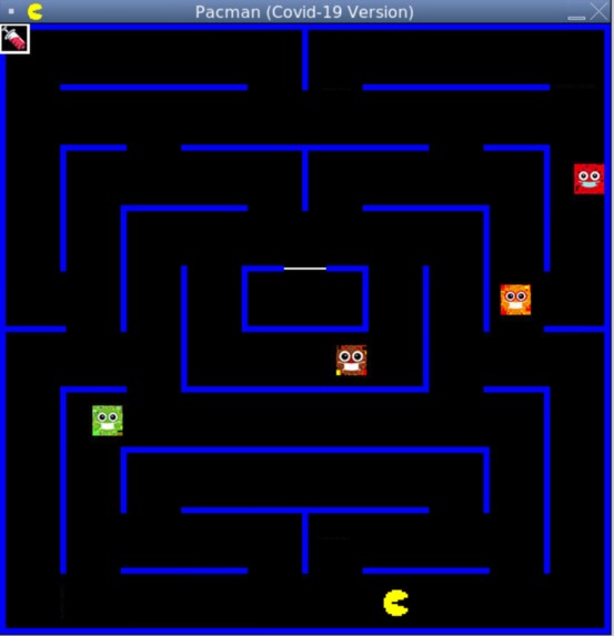 Pacman Game (Covid-19 Version) – screenshot 2