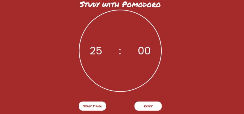 Study with Pomodoro – screenshot 1