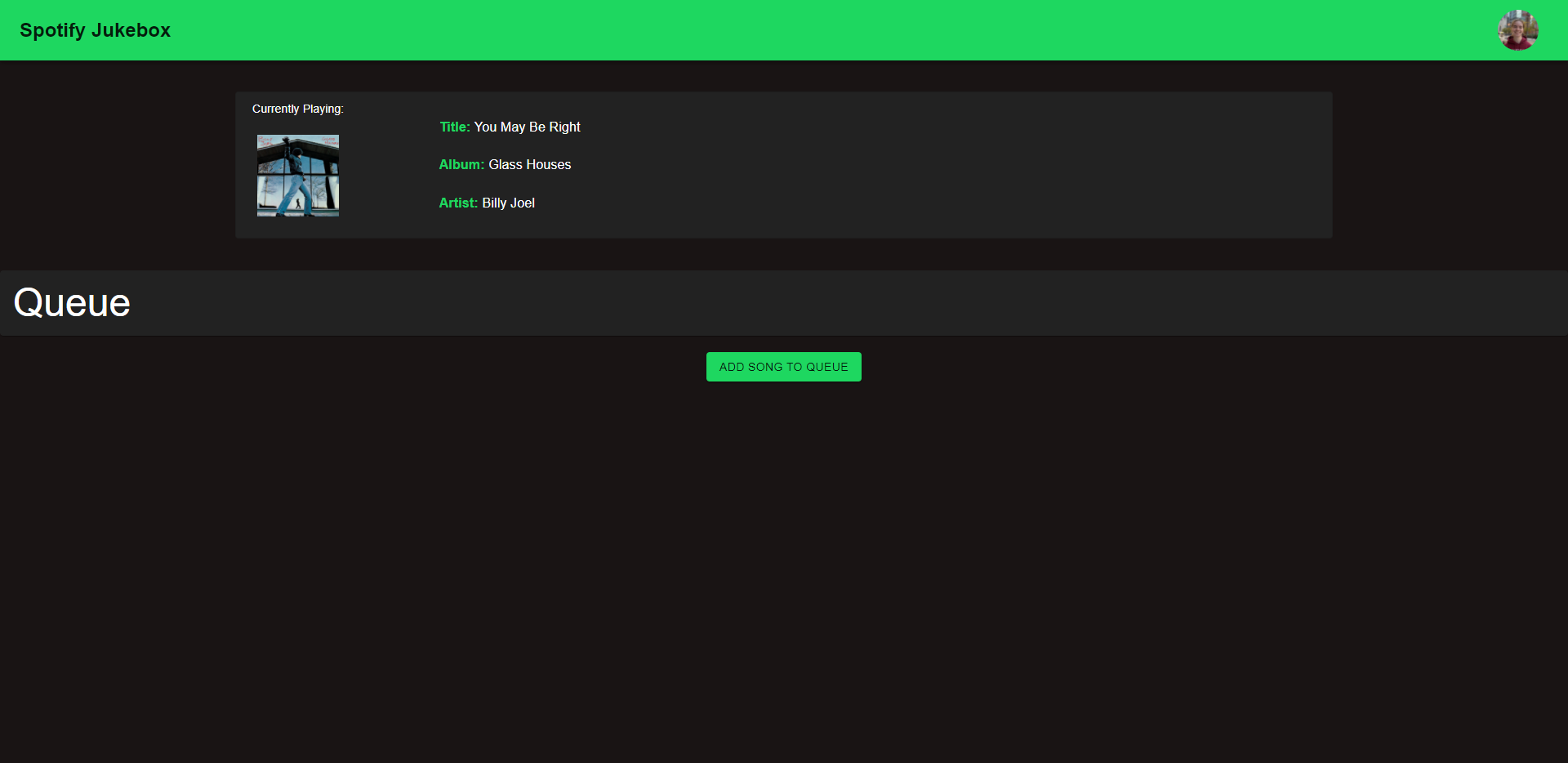 Spotify Jukebox Devpost