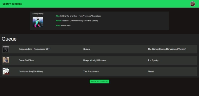 Spotify Jukebox – screenshot 3