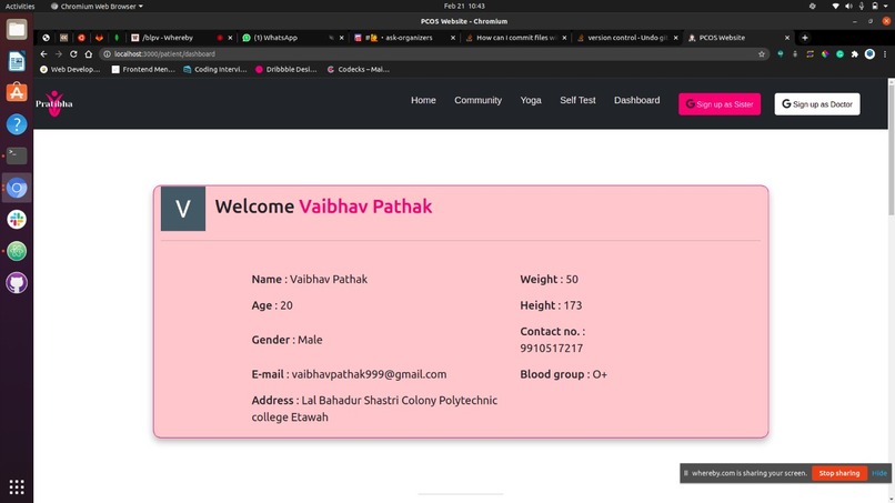 Pratibha Web Application  – screenshot 11