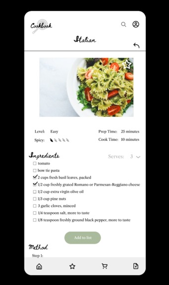 Cookbook – screenshot 7