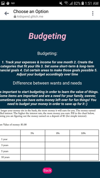 KidSpend – screenshot 5