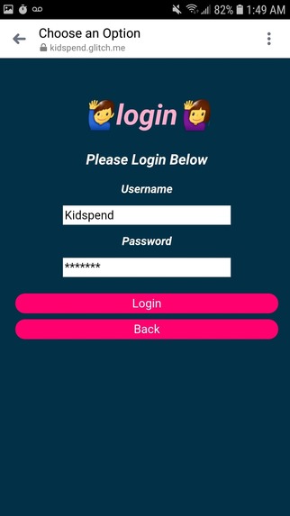 KidSpend – screenshot 3