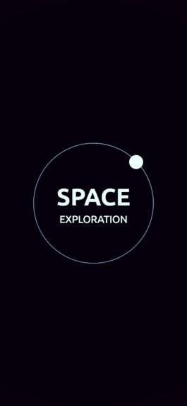Space Explorer app for iOS – screenshot 1