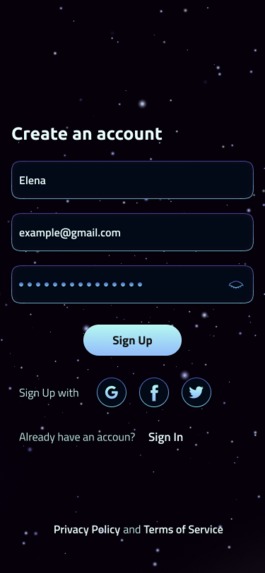 Space Explorer app for iOS – screenshot 3
