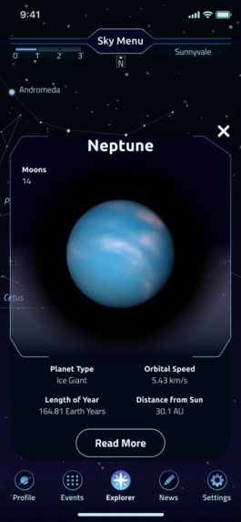 Space Explorer app for iOS – screenshot 10