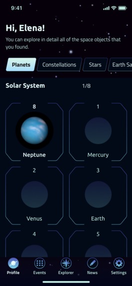 Space Explorer app for iOS – screenshot 11