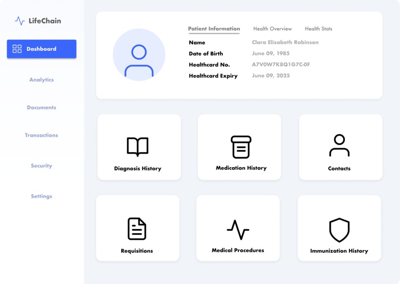 LifeChain – screenshot 2