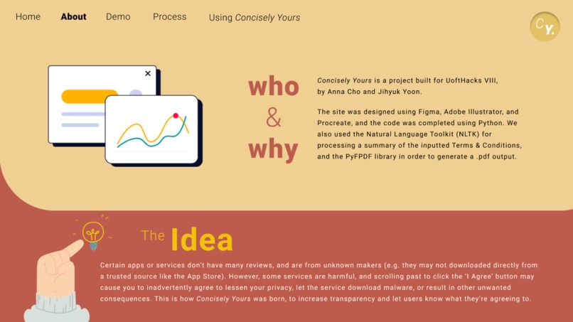 Concisely Yours – screenshot 2