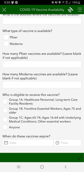 Covid-19 Vaccine Notification System – screenshot 3