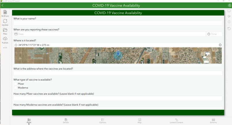 Covid-19 Vaccine Notification System – screenshot 1