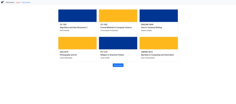 Pitt Connect – screenshot 1