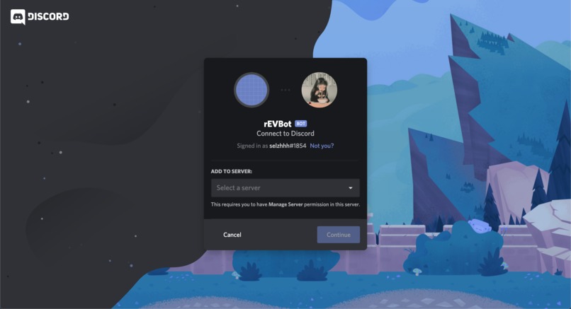 rEVBot – screenshot 1