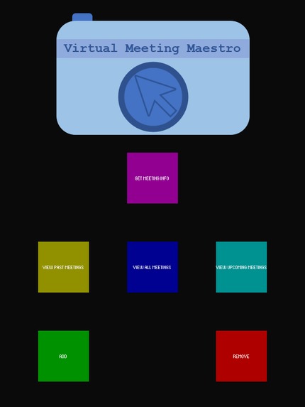 Virtual Meeting Maestro – screenshot 1