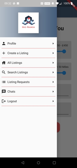 Uni-Roomie – screenshot 3