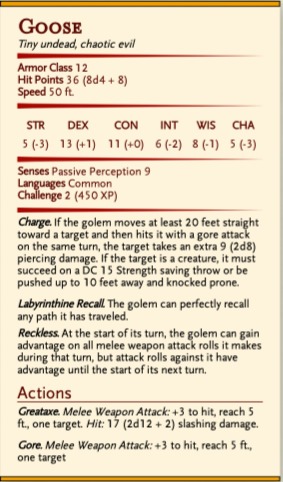 D&D&GPT: Generative Statblocks for 5th Edition D&D – screenshot 6