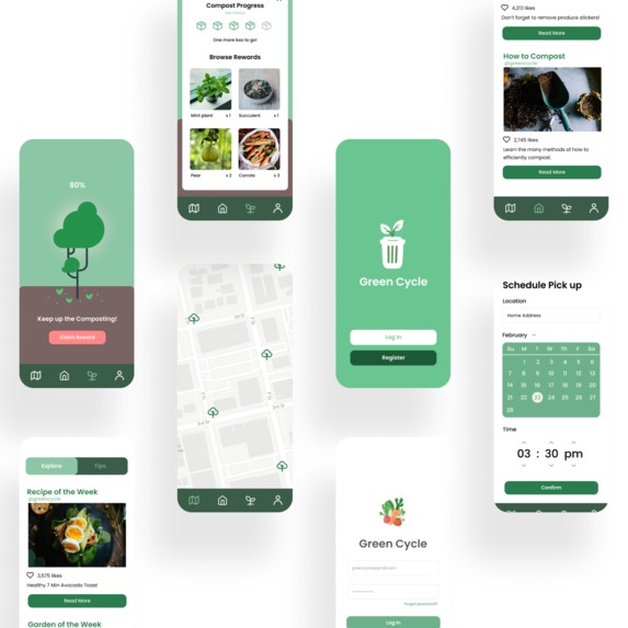 Green Cycle – screenshot 2