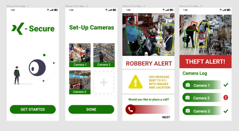 X-secure – screenshot 1