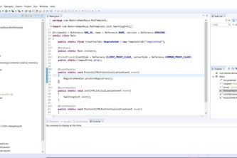 Template for Beginner/Intermediate Minecraft Modders