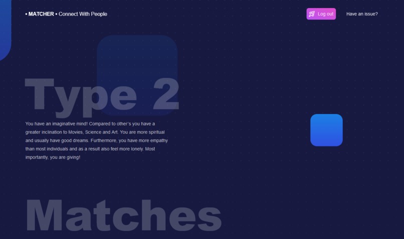 Matcher – screenshot 2